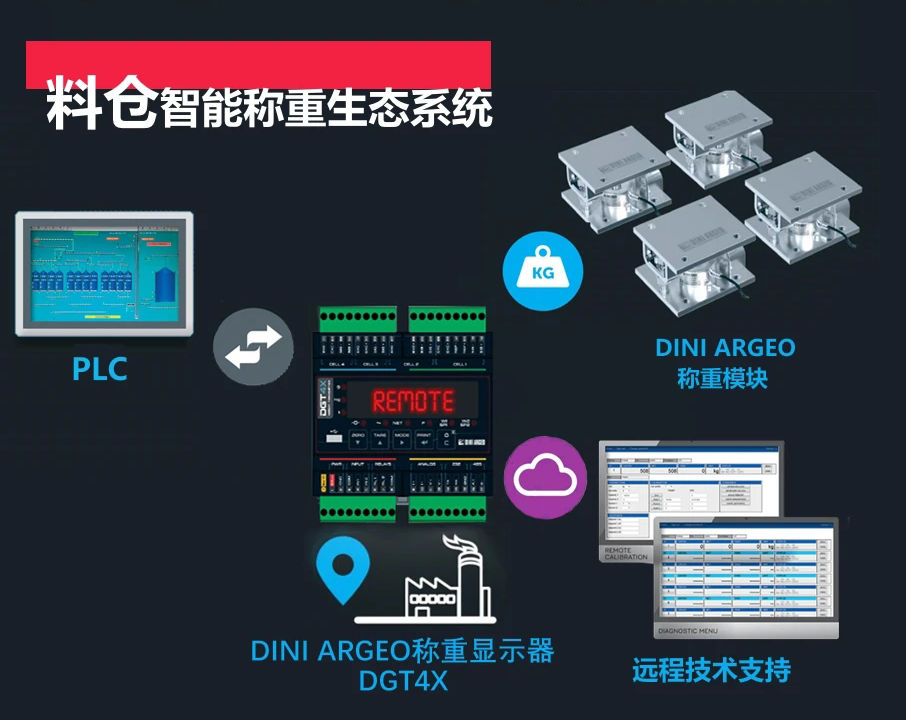 DGT4X料倉(cāng)智能稱重系統(tǒng)